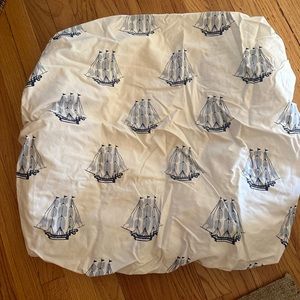 Serena and Lilly baby boy crib sheet